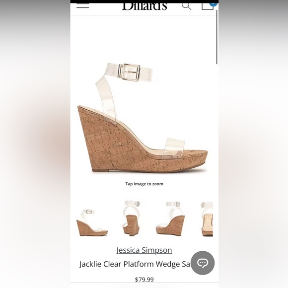 Jessica Simpson High Heels Wedge - Picture 5 of 7